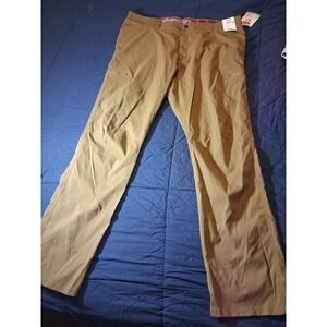 Wrangler Men's Outdoor Performance Cargo Pant Flex Waistband Size 40x32 Brown